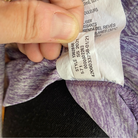 Under Armour Hoodie • Purple Heather • Loose Fit • Sz M • Lightweight EUC - Picture 7 of 7